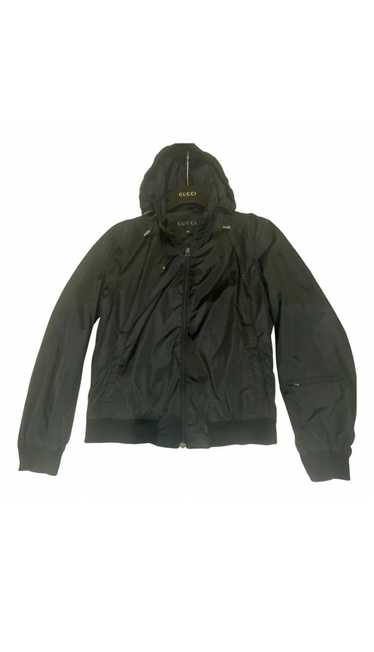 GUCCI 451121 Kingsnake Nylon Blouson Black Size 52 Apparel Jacket