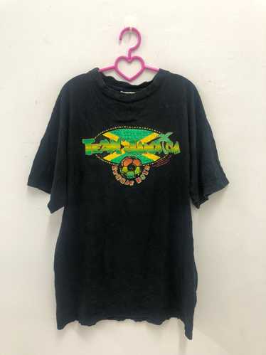 Rap Tees × Vintage Rare 90s Vintage PURE JAMAICAN 