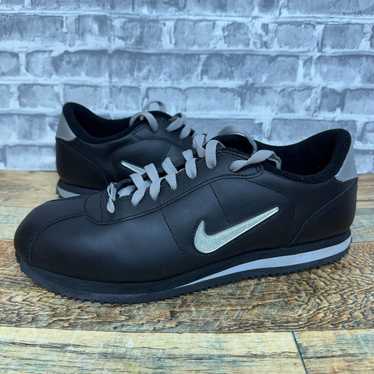Nike Cortez Basic Leather White Black Classic Panda 819719-100 Mens Size 13