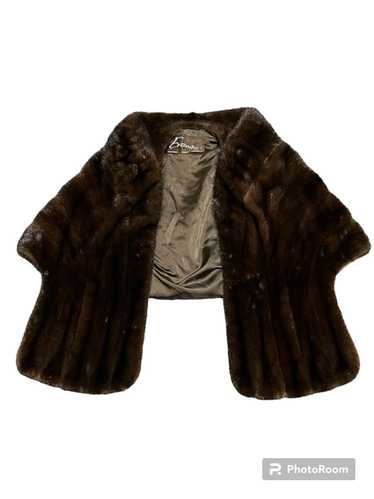 Designer × Mink Fur Coat × Vintage Evans Chicago P