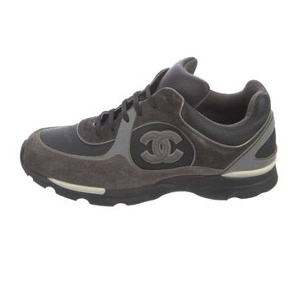 Chanel Interlocking Chanel Logo Sneakers - image 1