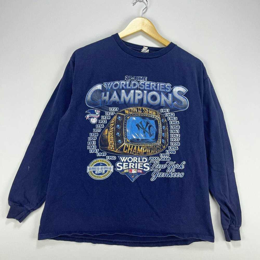 MLB × Vintage New York Yankees 2009 Champions Lon… - image 1