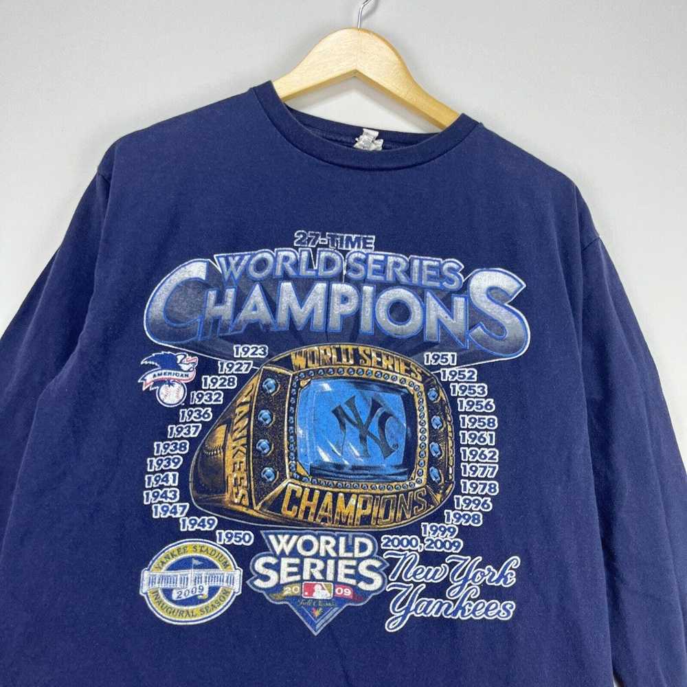 MLB × Vintage New York Yankees 2009 Champions Lon… - image 2