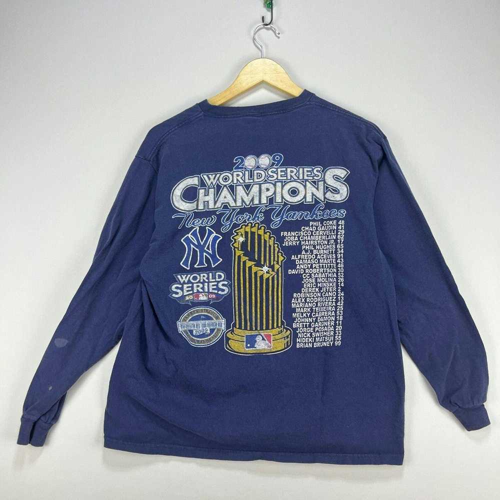 MLB × Vintage New York Yankees 2009 Champions Lon… - image 3