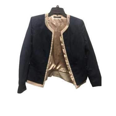 Other Tahari Women’s Navy Blue and Tan Blazer Sui… - image 1
