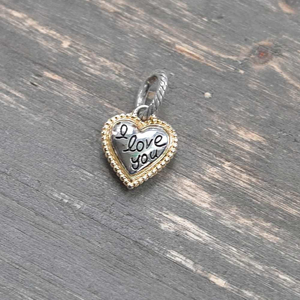 Brighton Brighton Heart ABC Dangle Charm I Love Y… - image 2