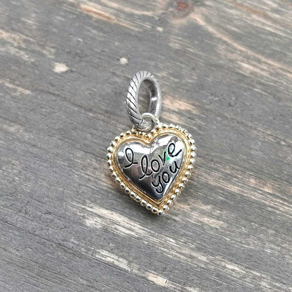 Brighton Brighton Heart ABC Dangle Charm I Love Y… - image 3