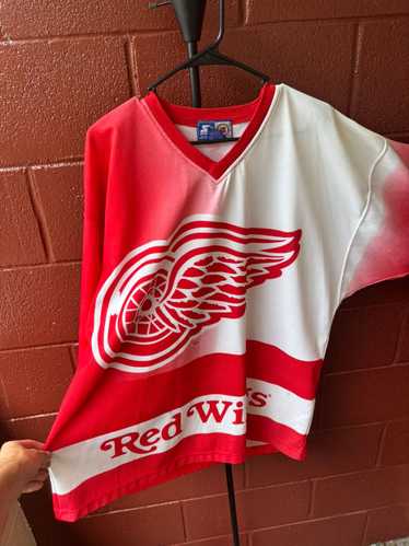 Starter Vintage Detroit Red Wings All Over Print J