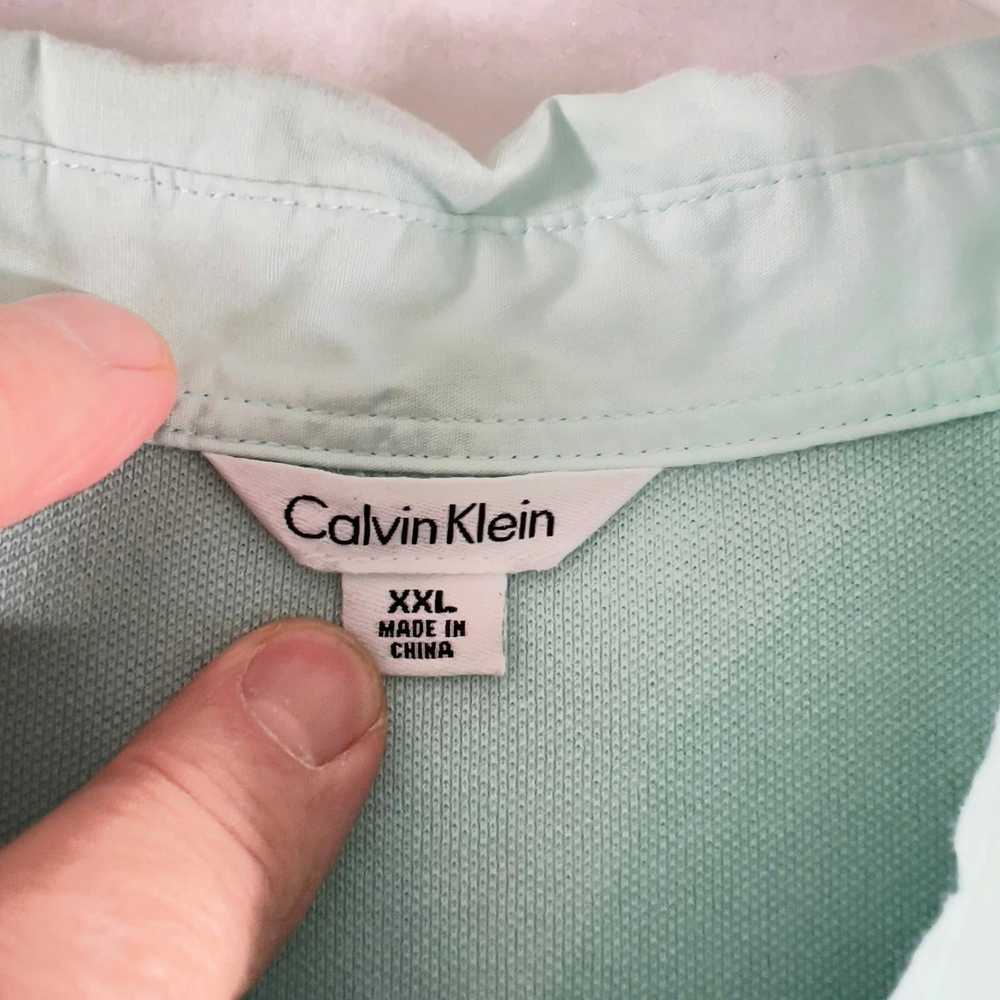 Calvin Klein Calvin Klein Polo Shirt Men XXL Cott… - image 2