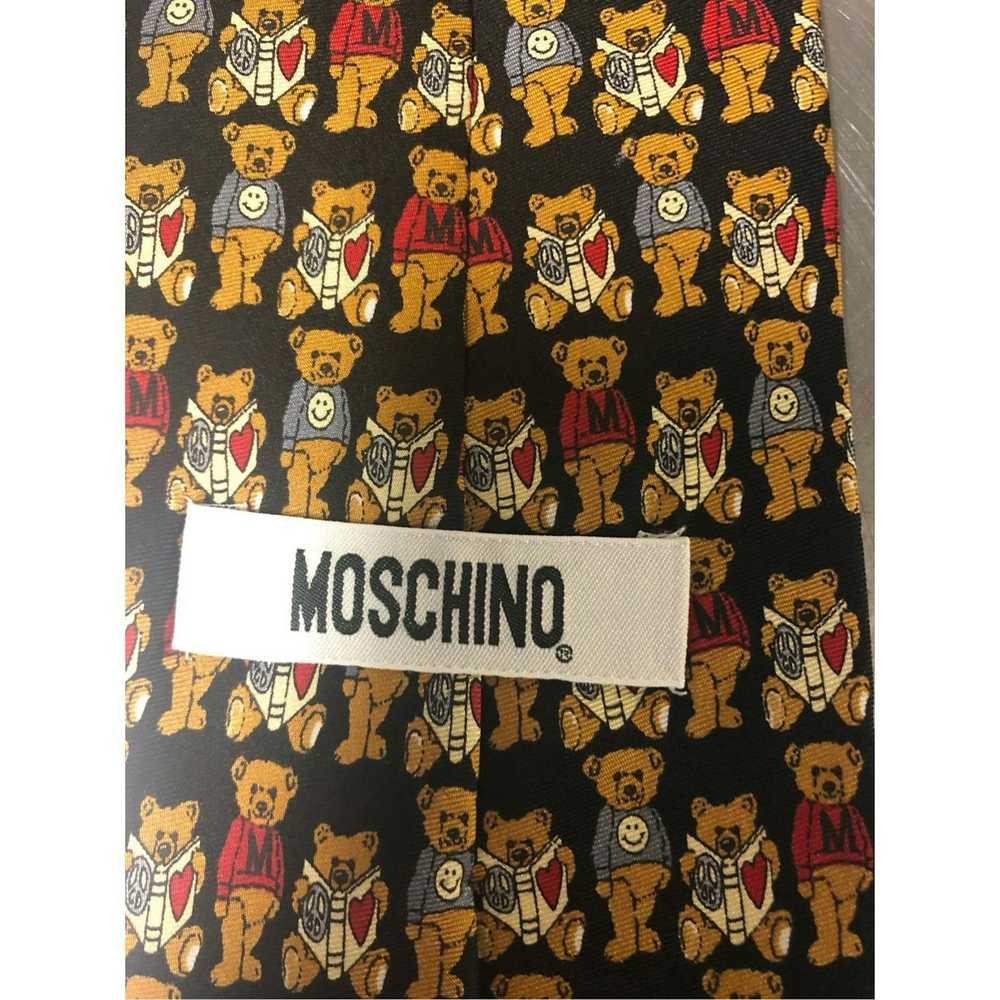 Moschino Moschino Men’s Teddy Bear Vintage Tie Si… - image 3