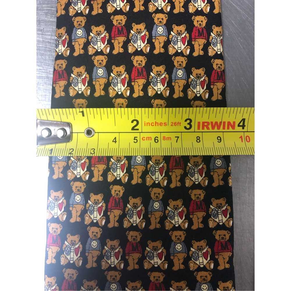 Moschino Moschino Men’s Teddy Bear Vintage Tie Si… - image 7