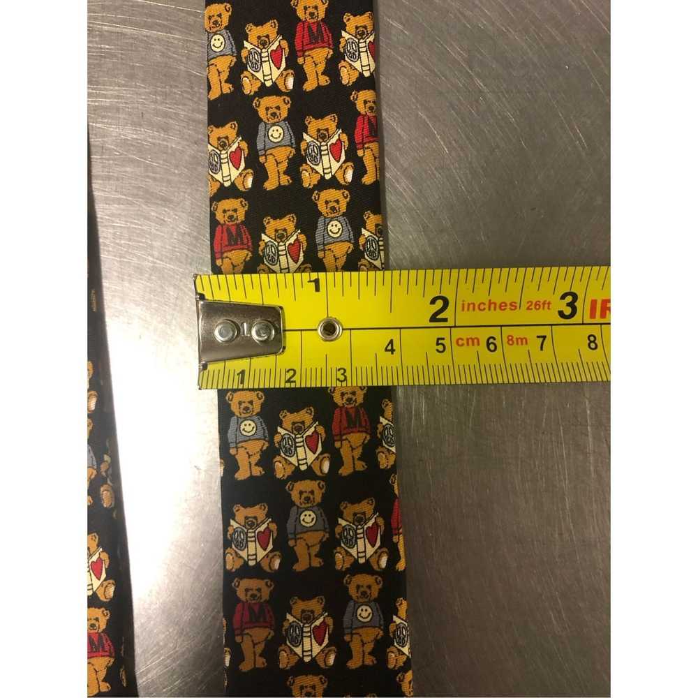 Moschino Moschino Men’s Teddy Bear Vintage Tie Si… - image 8