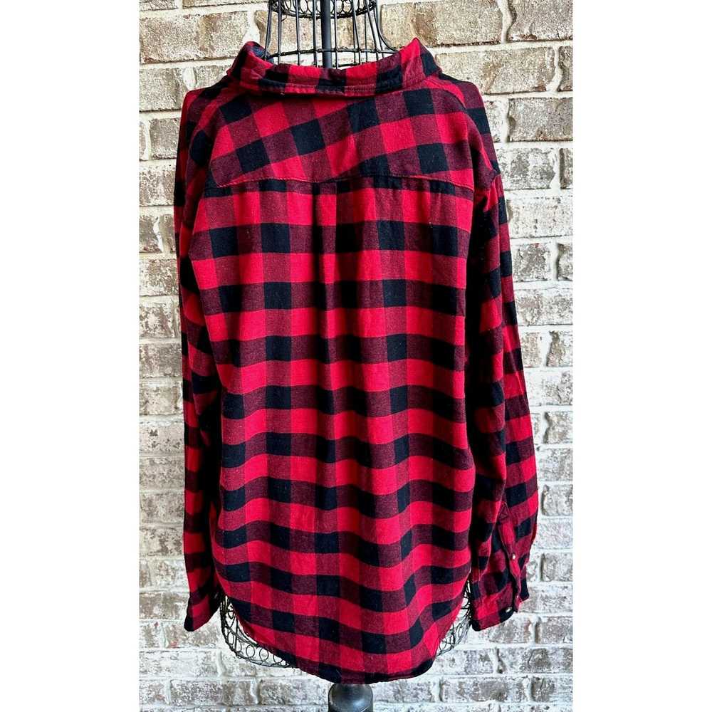 Hawke & Co. Hawke & Co Flannel Shirt Mens XXL Red… - image 5