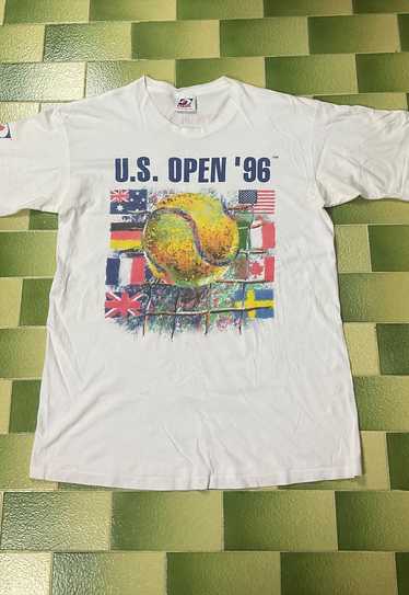 Vintage 1996 US Open Tennis Tournament T-Shirt Gra