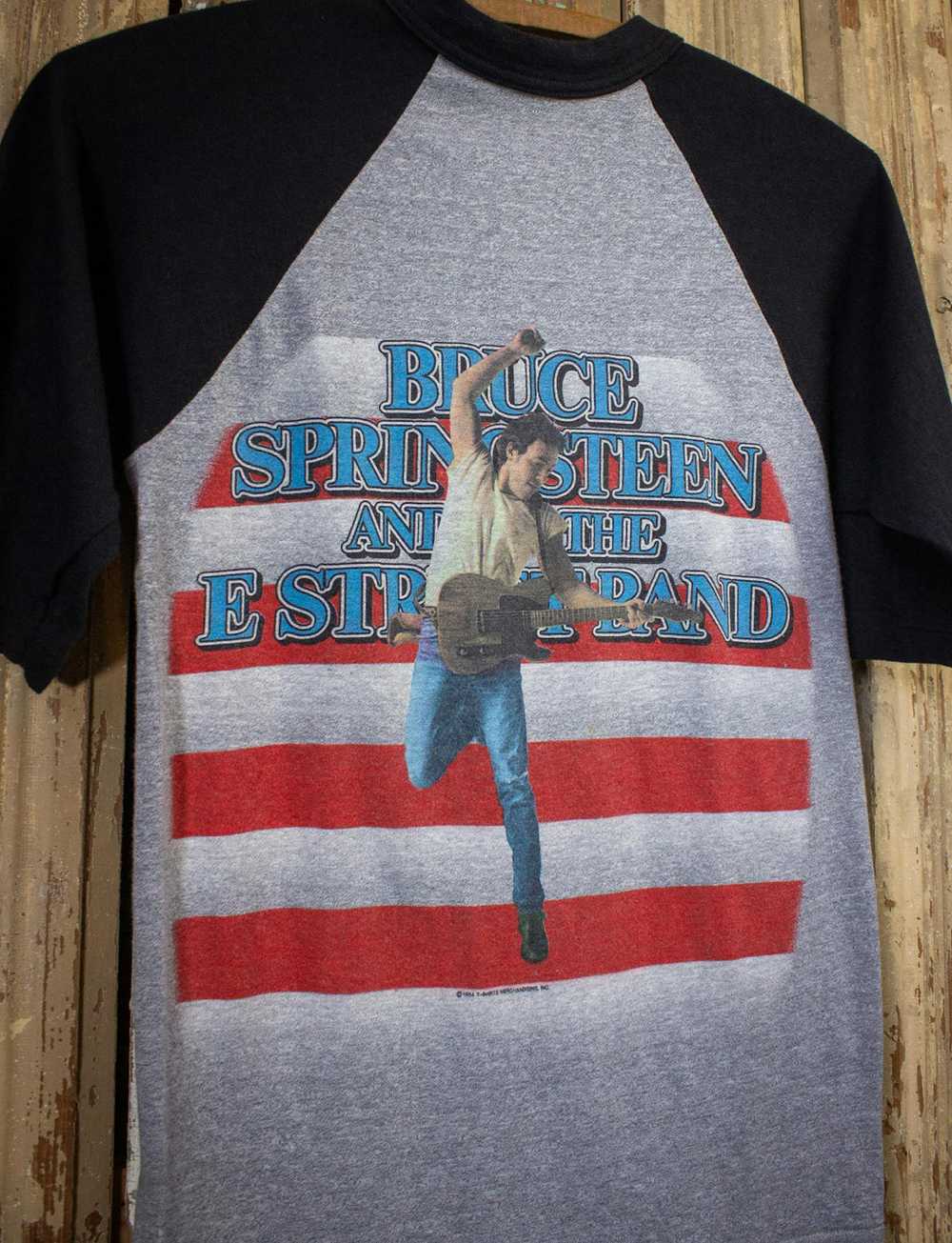 Band Tees × Vintage Vintage Bruce Springsteen Bor… - image 3