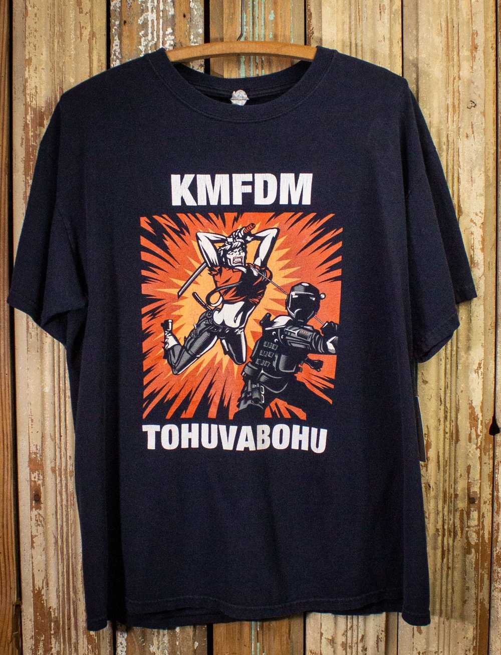 Band Tees × Vintage KMFDM Tohyuvabohu Concert T S… - image 1