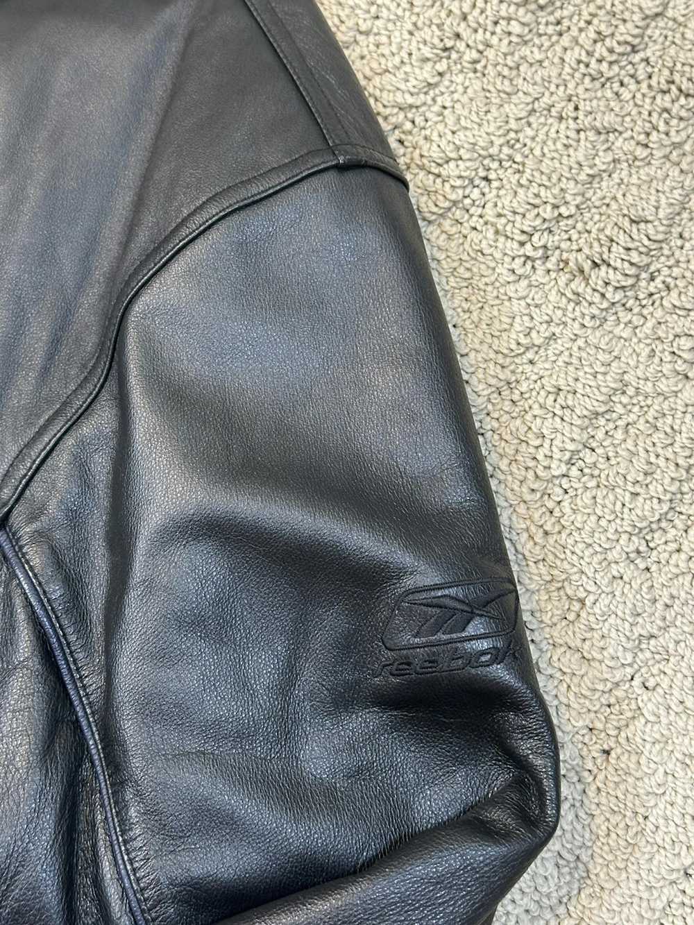 Reebok Reebok On Field Genuine Leather NFL Jacket… - image 3