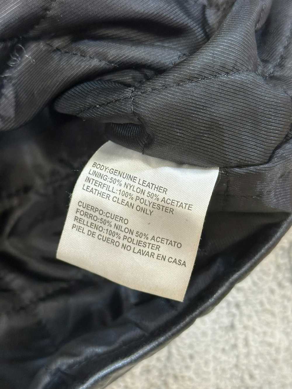 Reebok Reebok On Field Genuine Leather NFL Jacket… - image 6