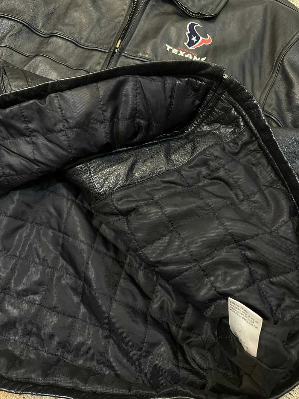 Reebok Reebok On Field Genuine Leather NFL Jacket… - image 8