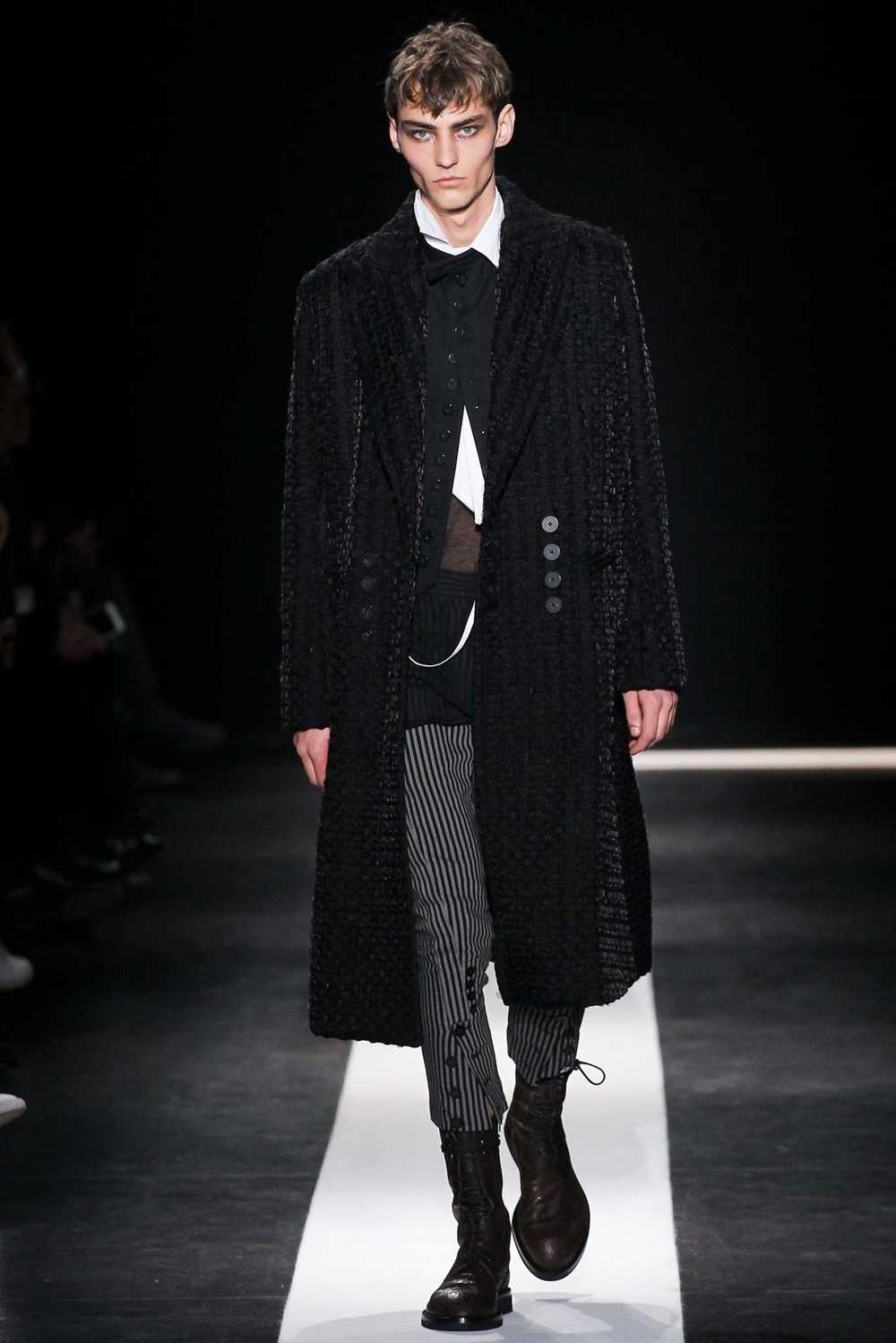 Ann Demeulemeester AW15 Striped Slim Trousers - image 5