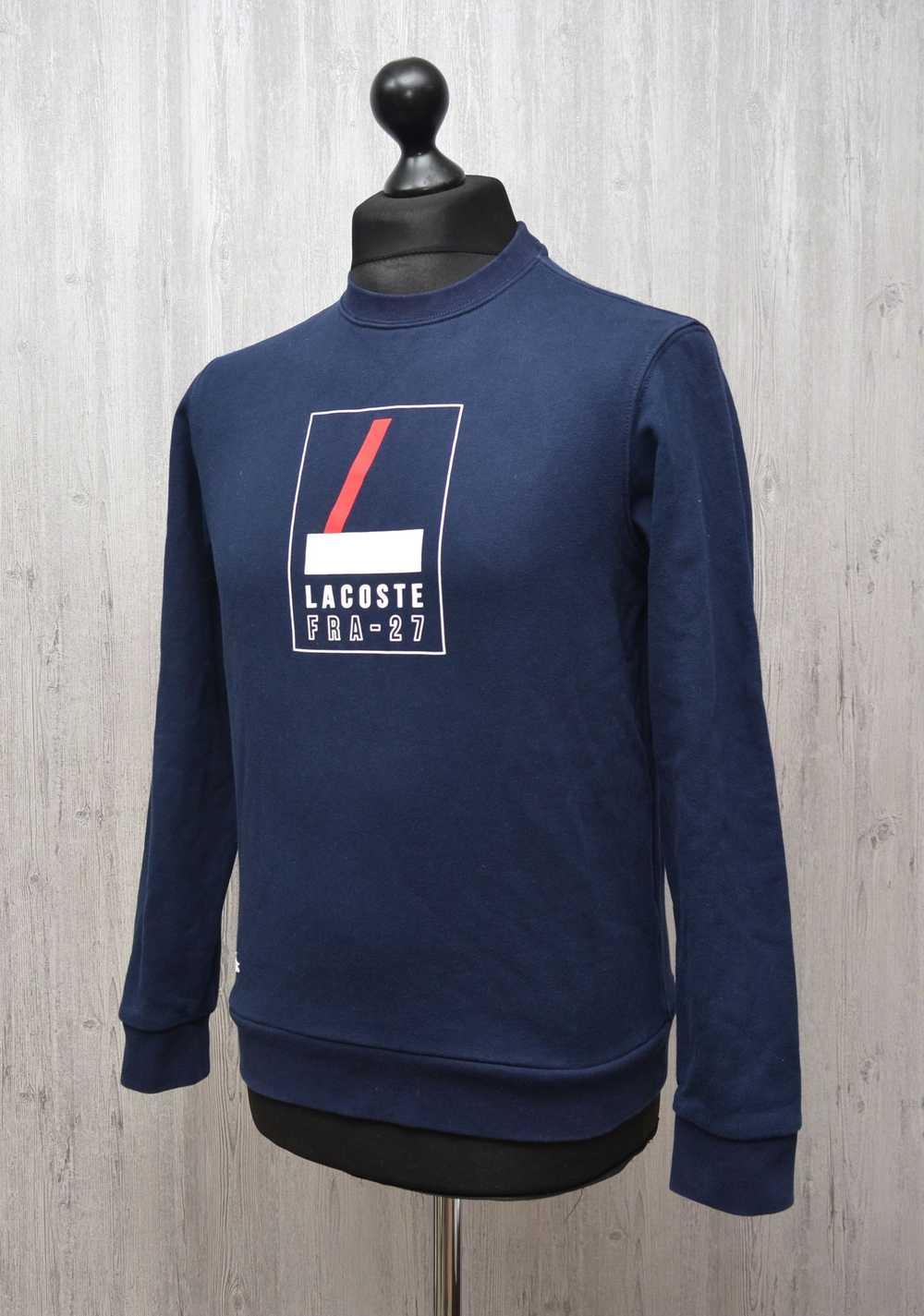 Lacoste Lacoste Box Logo Sweatshirt Navy Size S S… - image 10