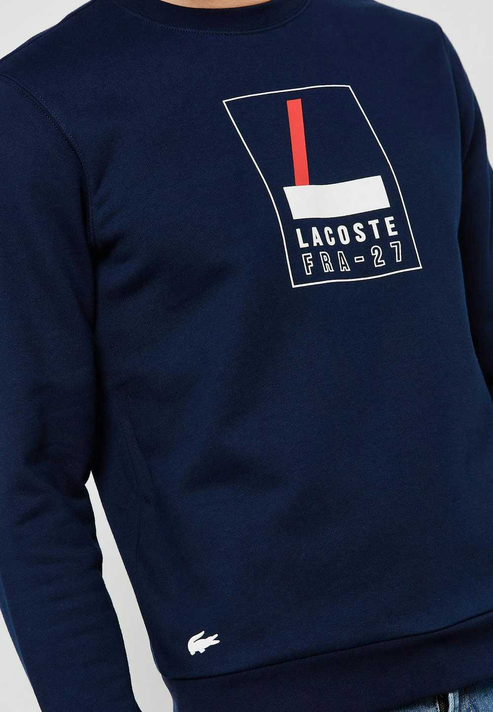 Lacoste Lacoste Box Logo Sweatshirt Navy Size S S… - image 3
