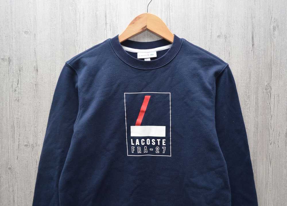 Lacoste Lacoste Box Logo Sweatshirt Navy Size S S… - image 6