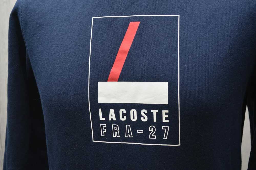 Lacoste Lacoste Box Logo Sweatshirt Navy Size S S… - image 7