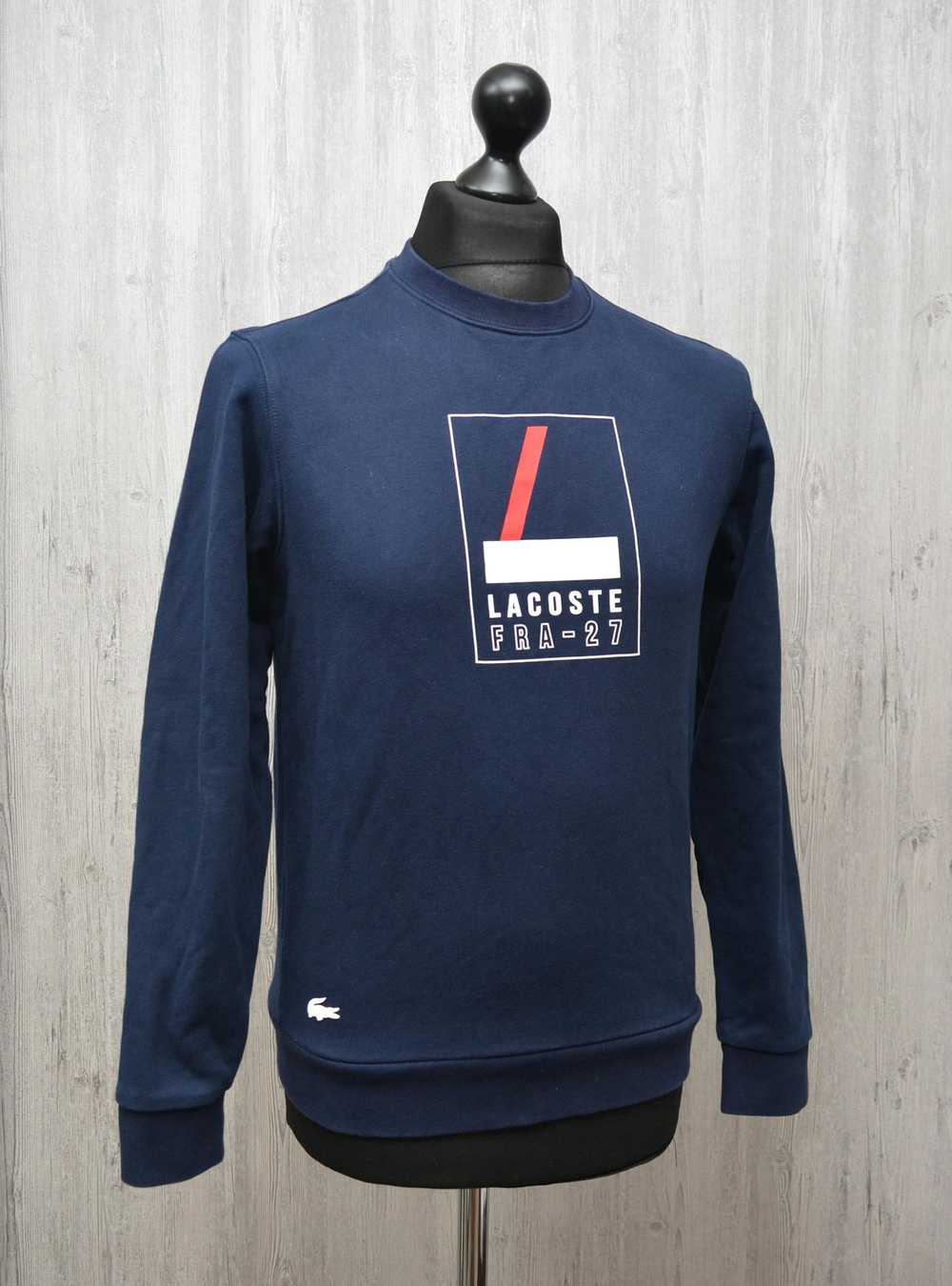 Lacoste Lacoste Box Logo Sweatshirt Navy Size S S… - image 8