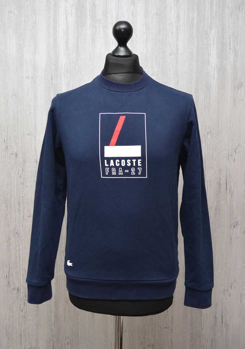 Lacoste Lacoste Box Logo Sweatshirt Navy Size S S… - image 9