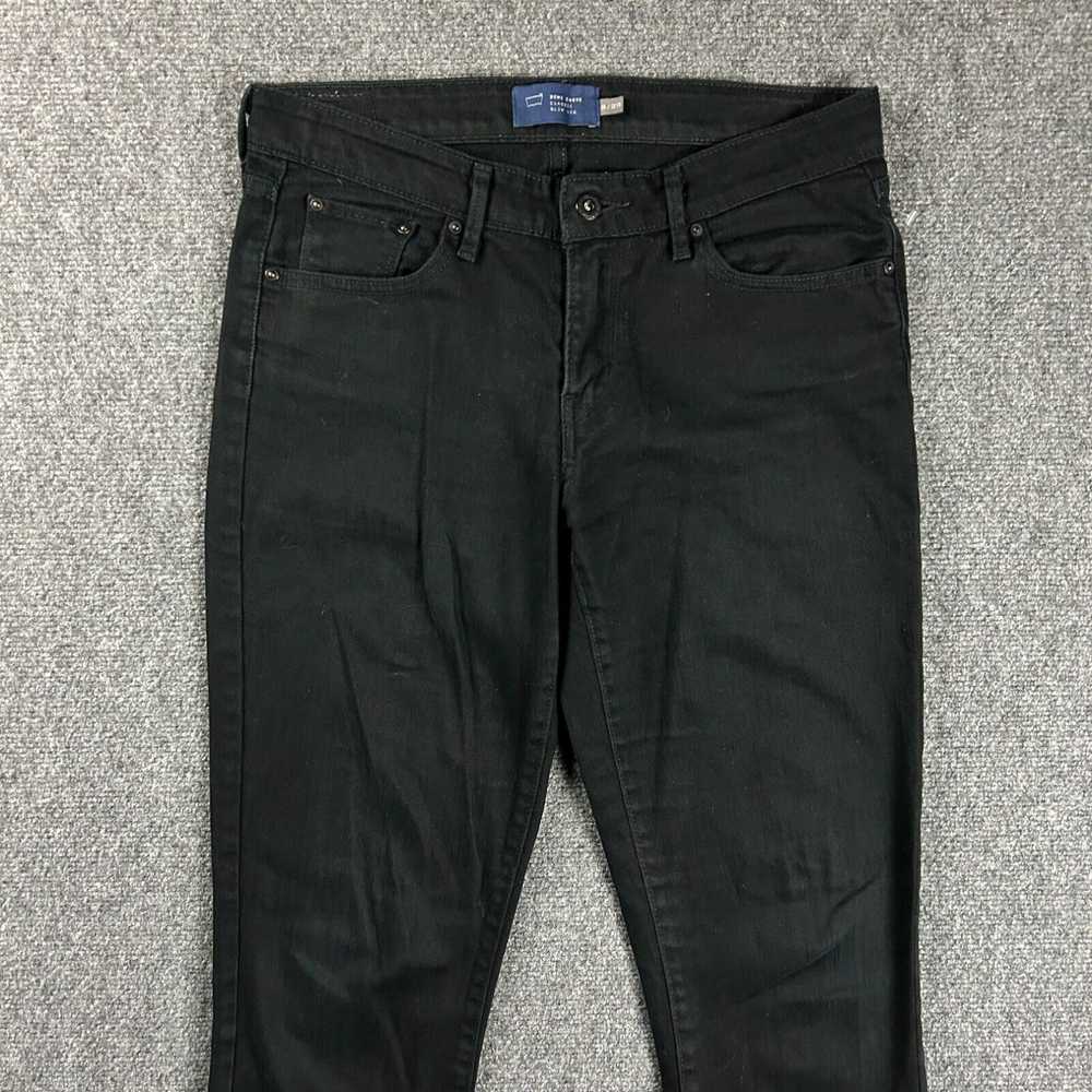 Levi's Levi's Jeans Woens 8/29 Black Denim Slim L… - image 2