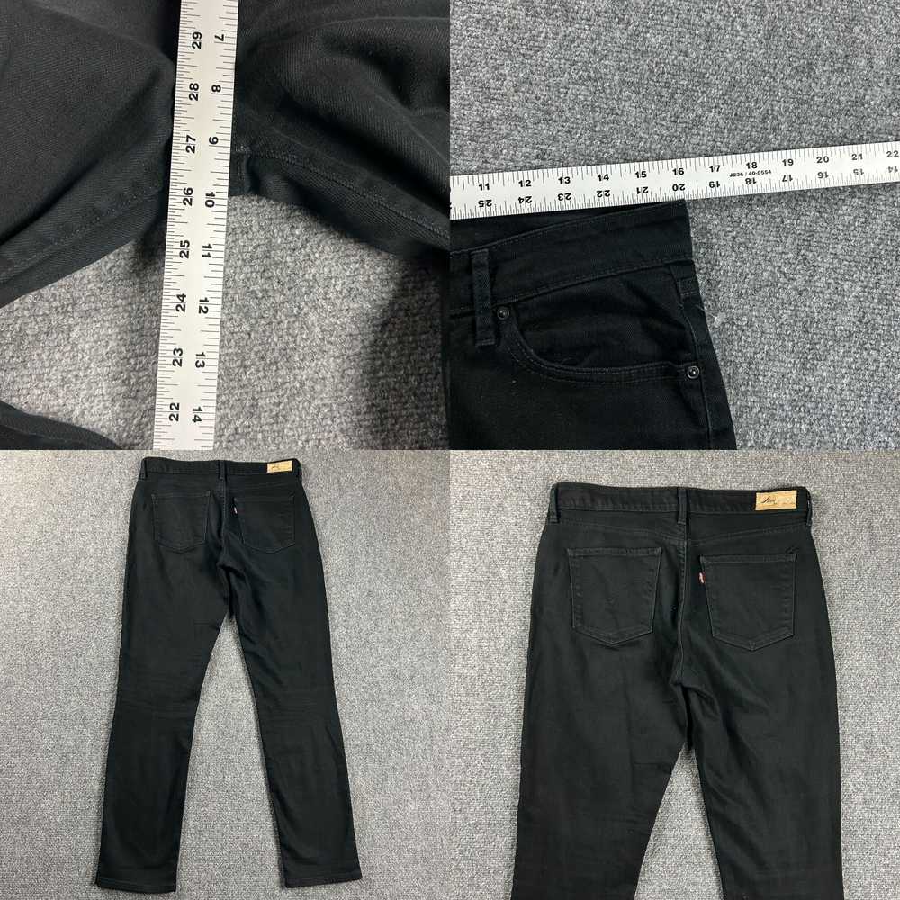 Levi's Levi's Jeans Woens 8/29 Black Denim Slim L… - image 4