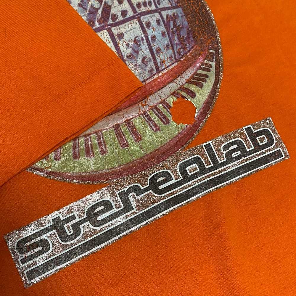 VTG Original 80s 90s Stereolab Band T Shirt First… - image 6