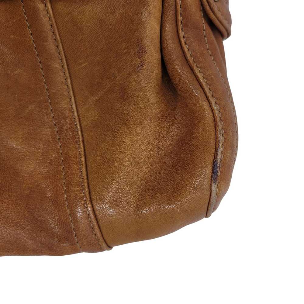 Vintage Vintage Kooba Brown Leather Satchel Shoul… - image 9