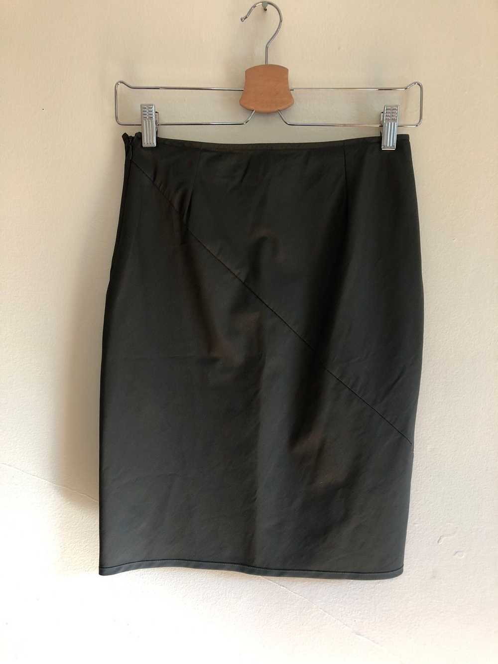 Helmut Lang 1996 Polyester Skirt - image 2