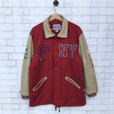 American College × Varsity Jacket × Vintage Vinta… - image 1