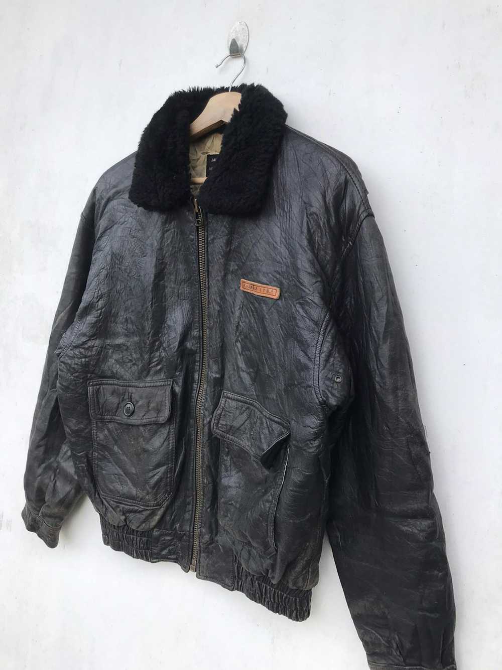 Avirex × Leather Jacket × Vintage RARE🔥Vintage 8… - image 8