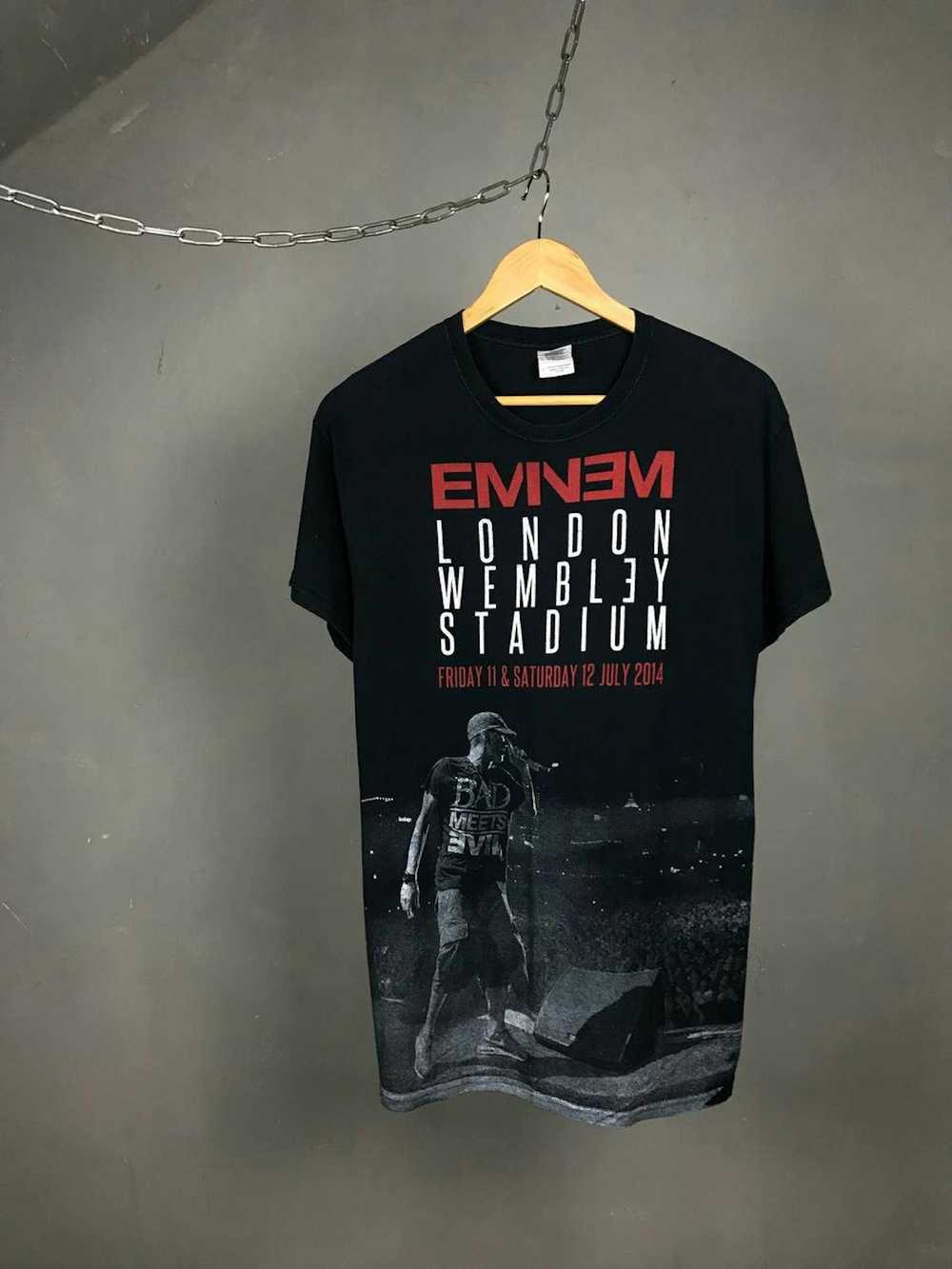 Eminem × Rap Tees × Vintage Eminem 2014 London vi… - image 1