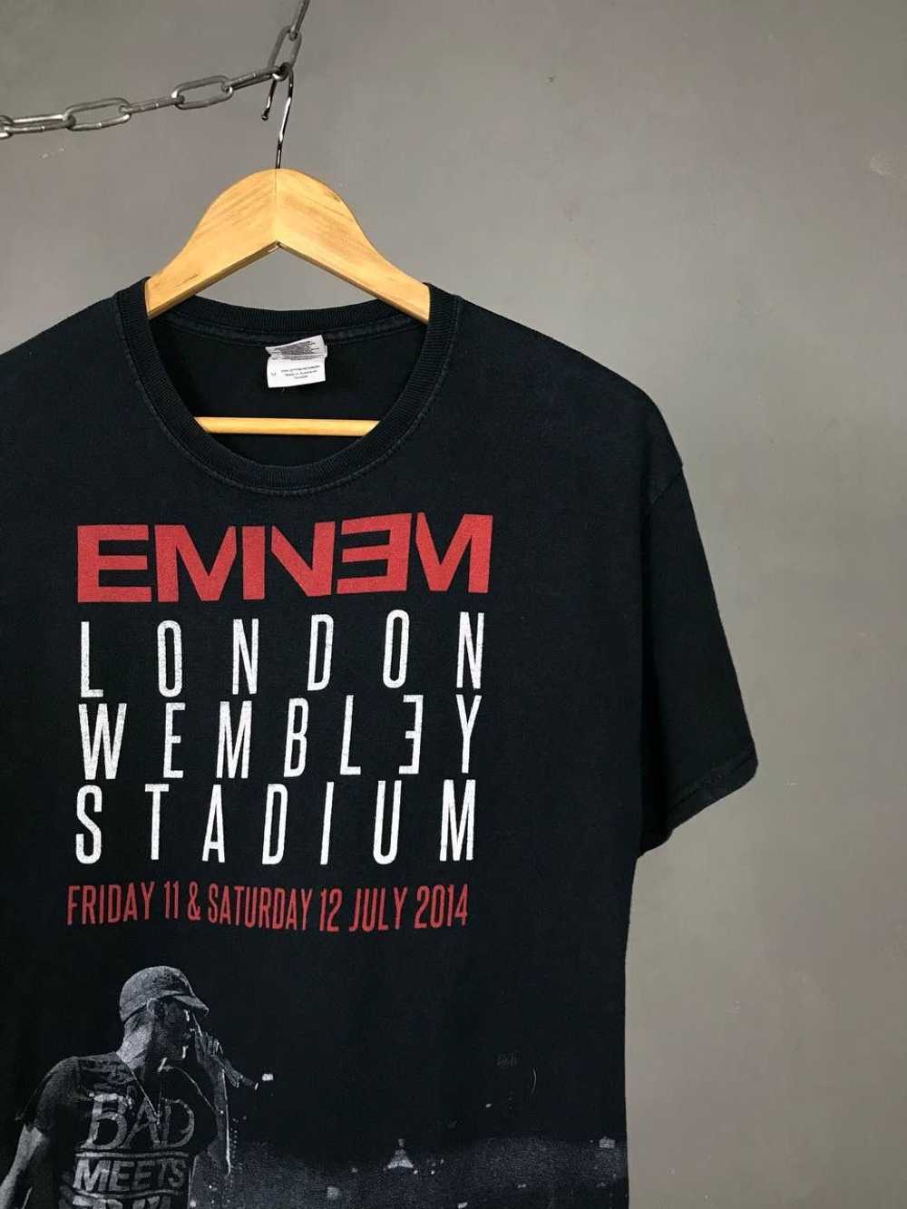 Eminem × Rap Tees × Vintage Eminem 2014 London vi… - image 2