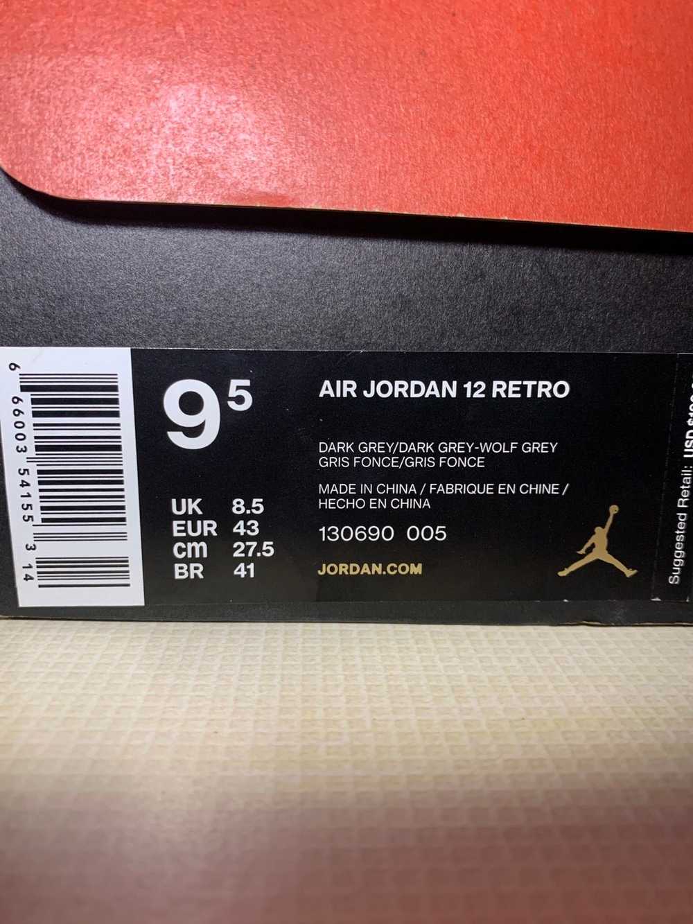 Jordan Brand × Nike Air Jordan 12 Dark Grey - image 6