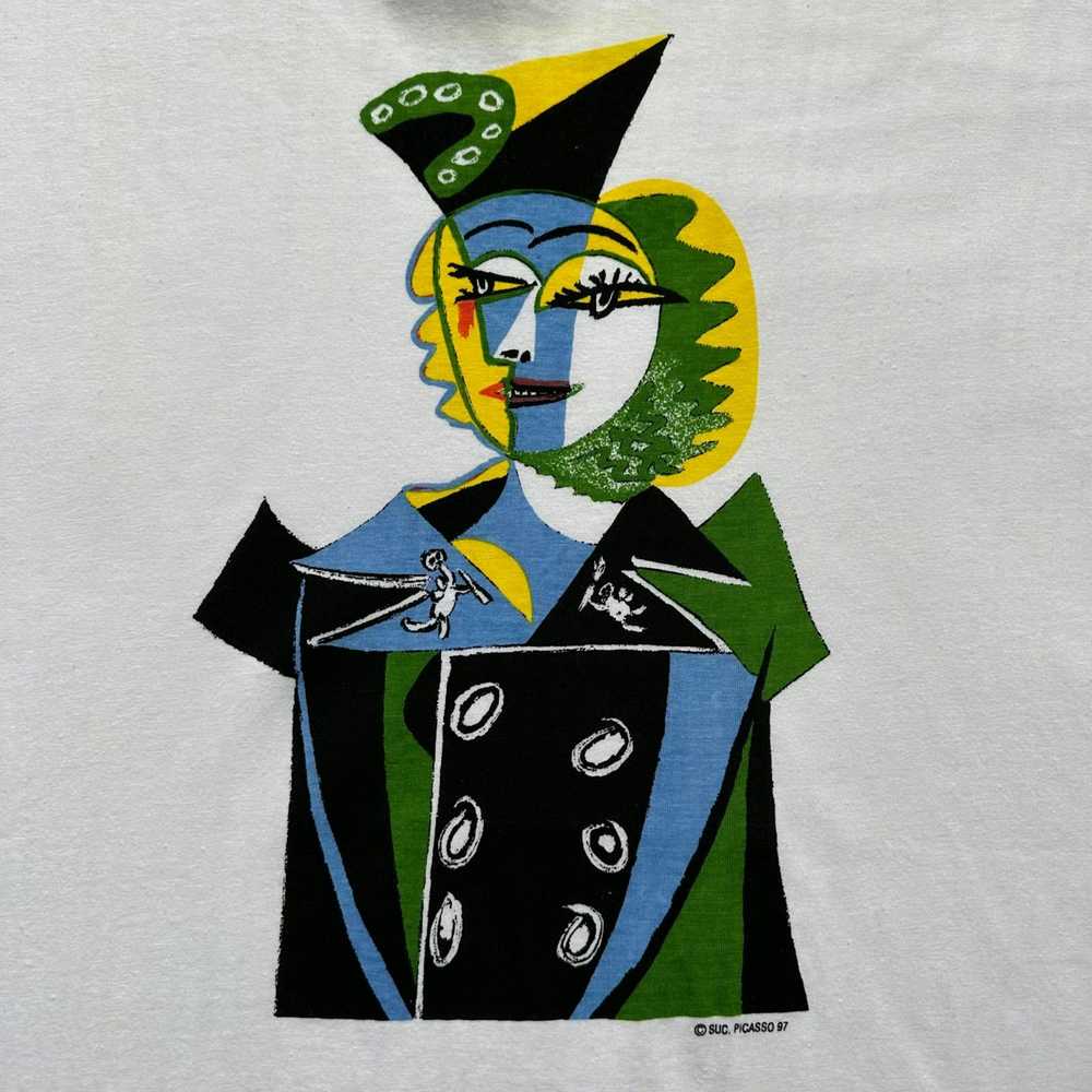 Picasso × Vintage Vintage 1997 Picasso Art Shirt - image 2