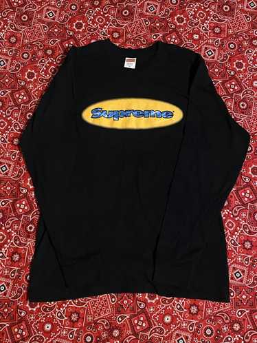 Hype × Streetwear × Supreme Ripple L/S Tee - image 1