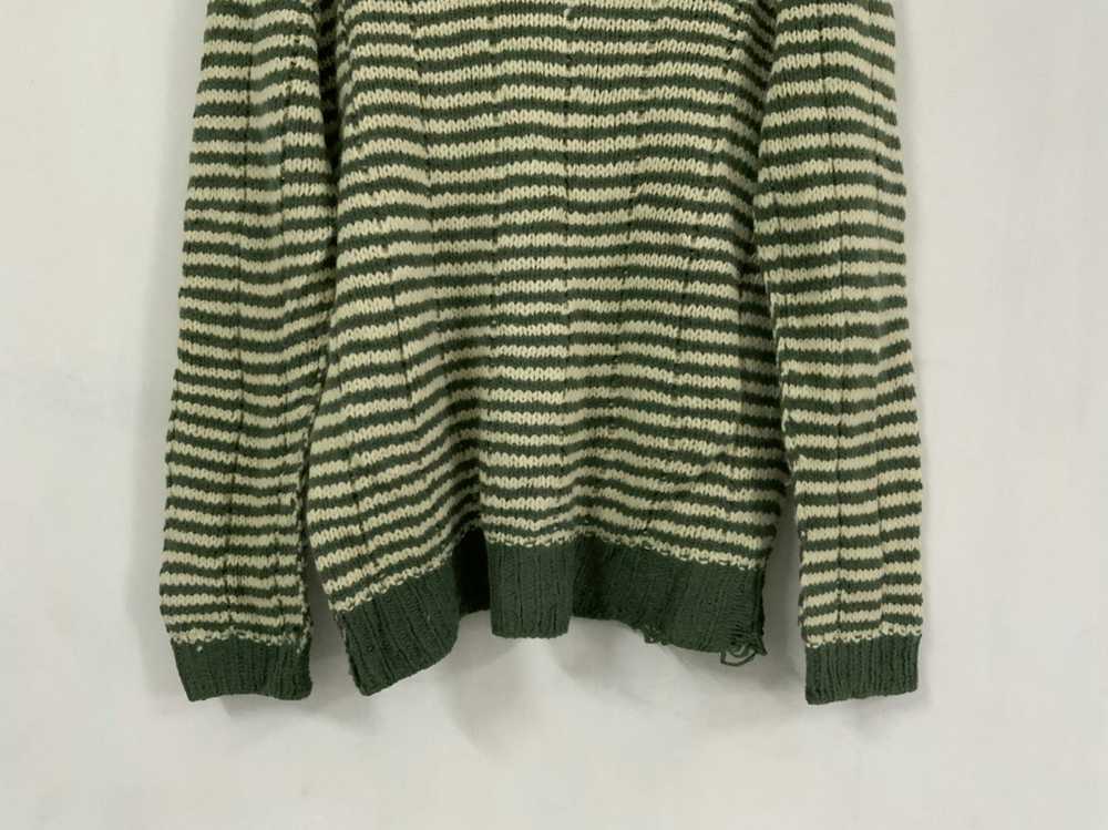 Archival Clothing × Coloured Cable Knit Sweater ×… - image 8