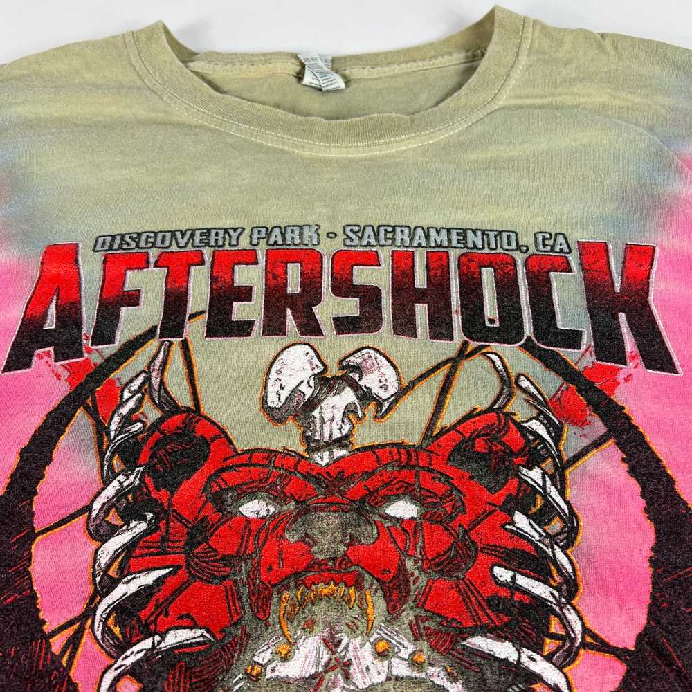 Rock T Shirt 2022 Aftershock Festival Band Roll C… - image 4