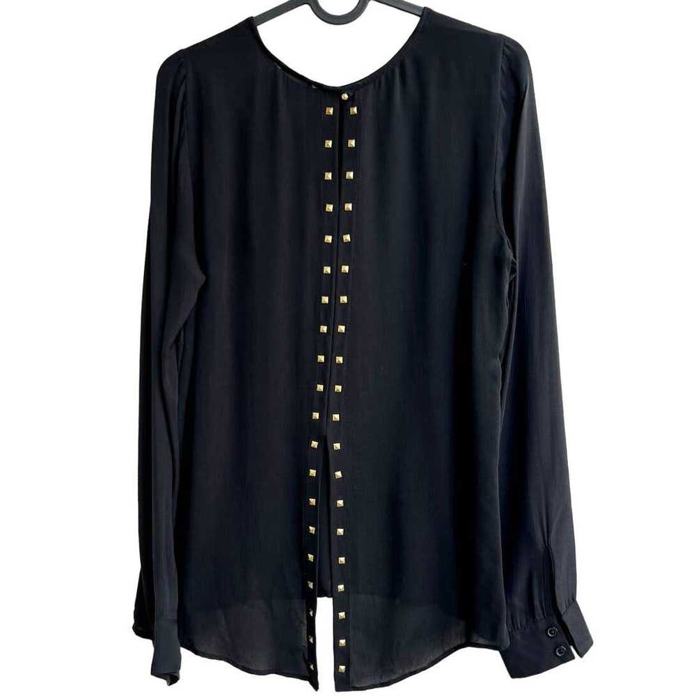 Parker Parker Embellished Diamond 100% Silk Tunic… - image 2