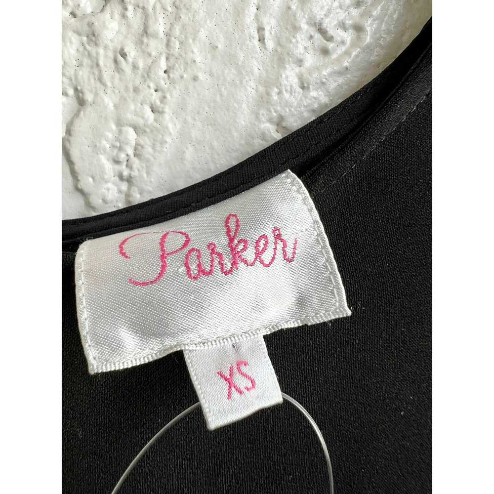 Parker Parker Embellished Diamond 100% Silk Tunic… - image 3