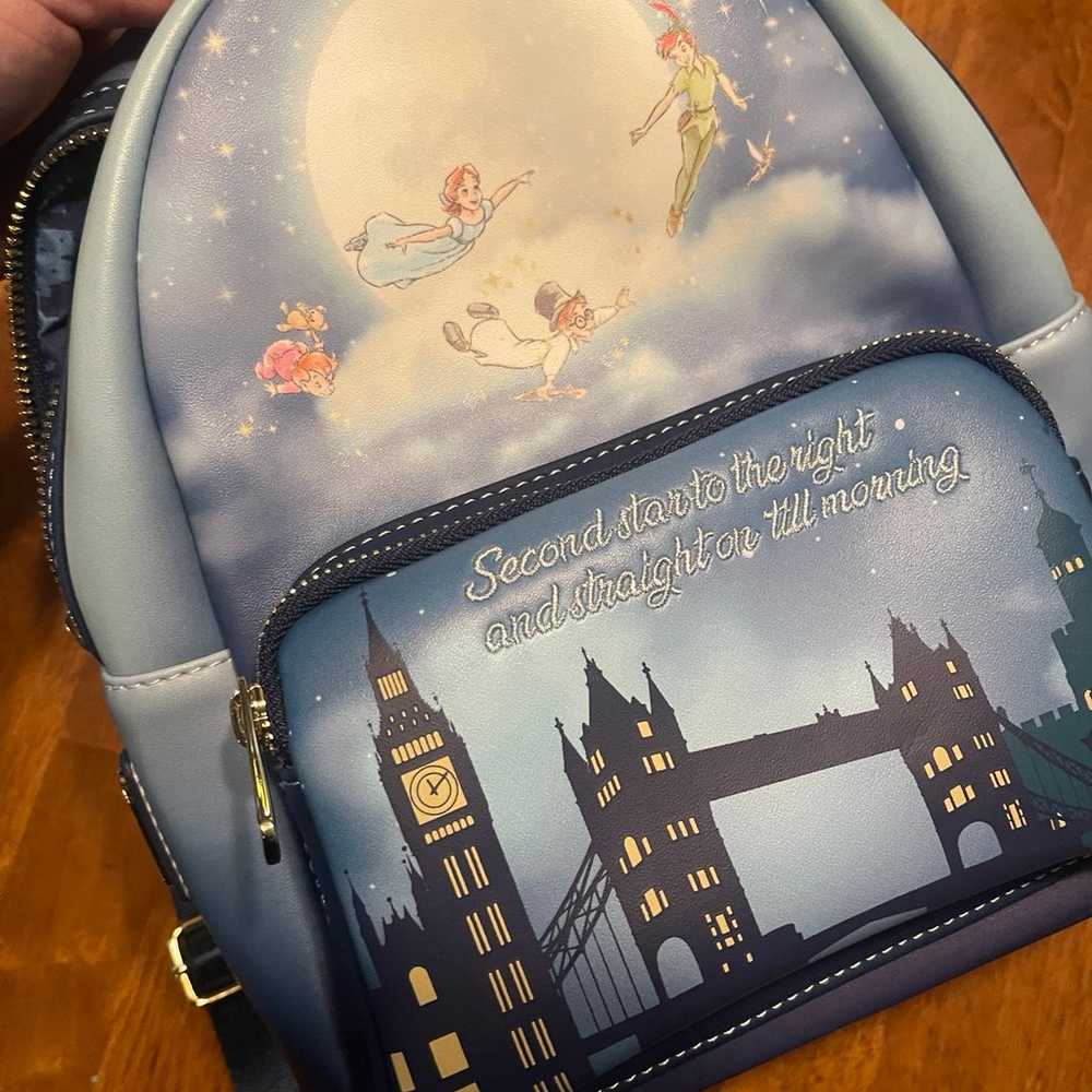 Disney Peter Pan Loungefly Mini Backpack - image 2