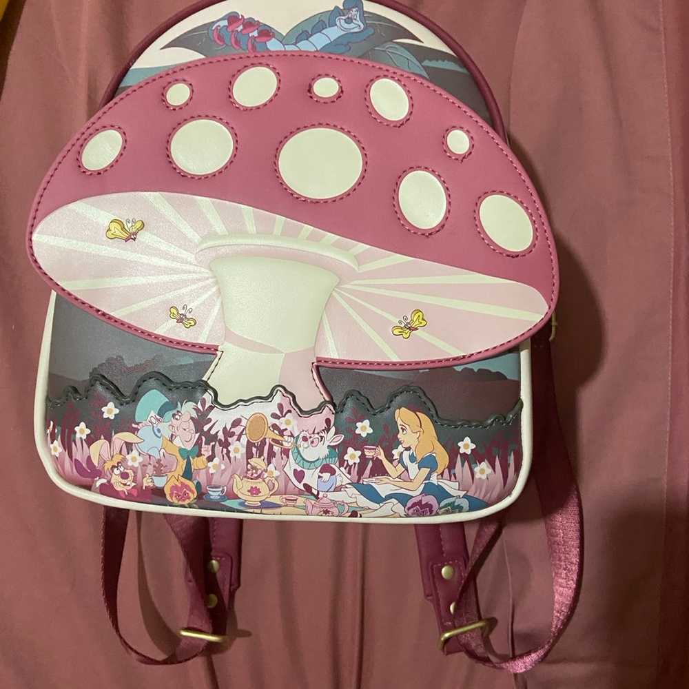 Alice in Wonderland Mushroom Disney Loungefly - image 1