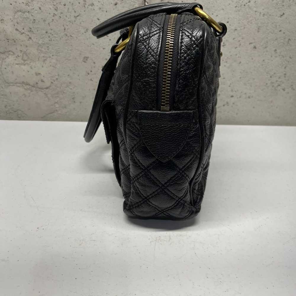 MARC JACOBS VENETIA QUILTED LEATHER SATCHEL - image 2