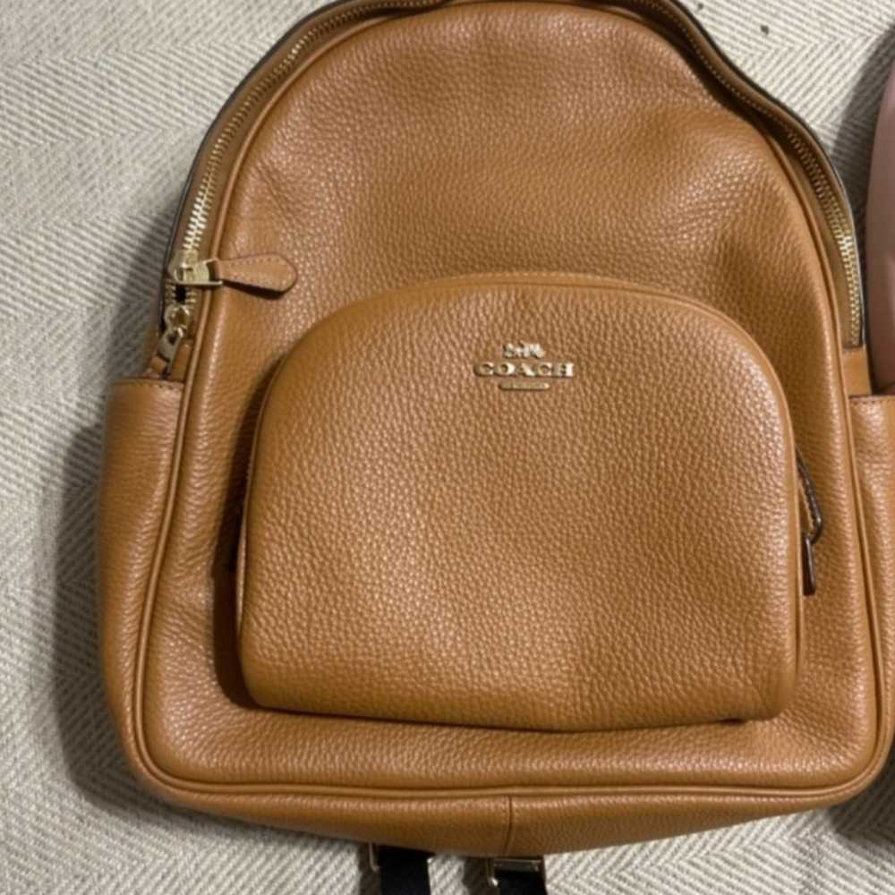 Coach court backpack and wristlet - image 2